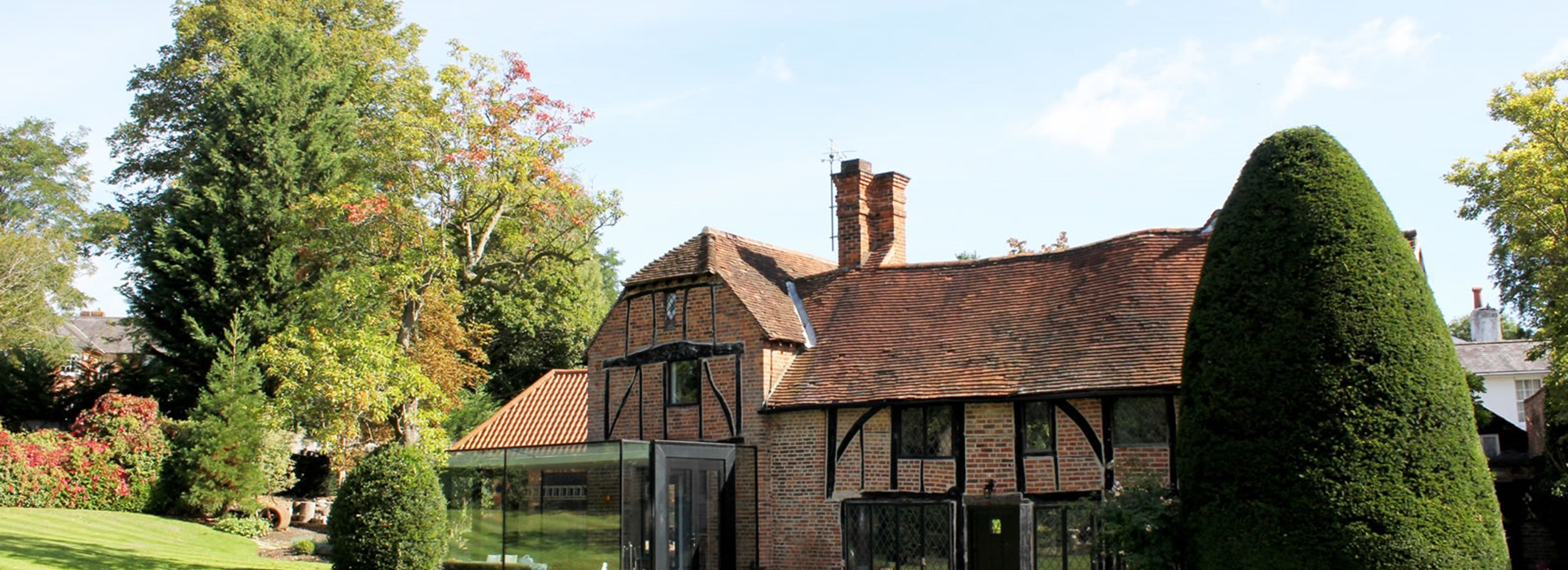 The Brick And Glass House in Cobham, Surrey