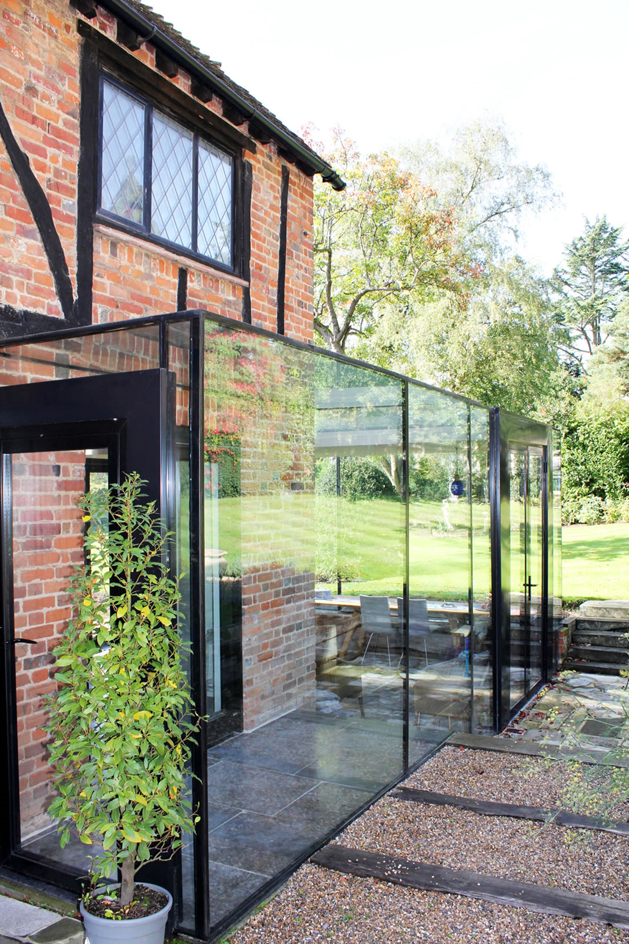 The Brick And Glass House